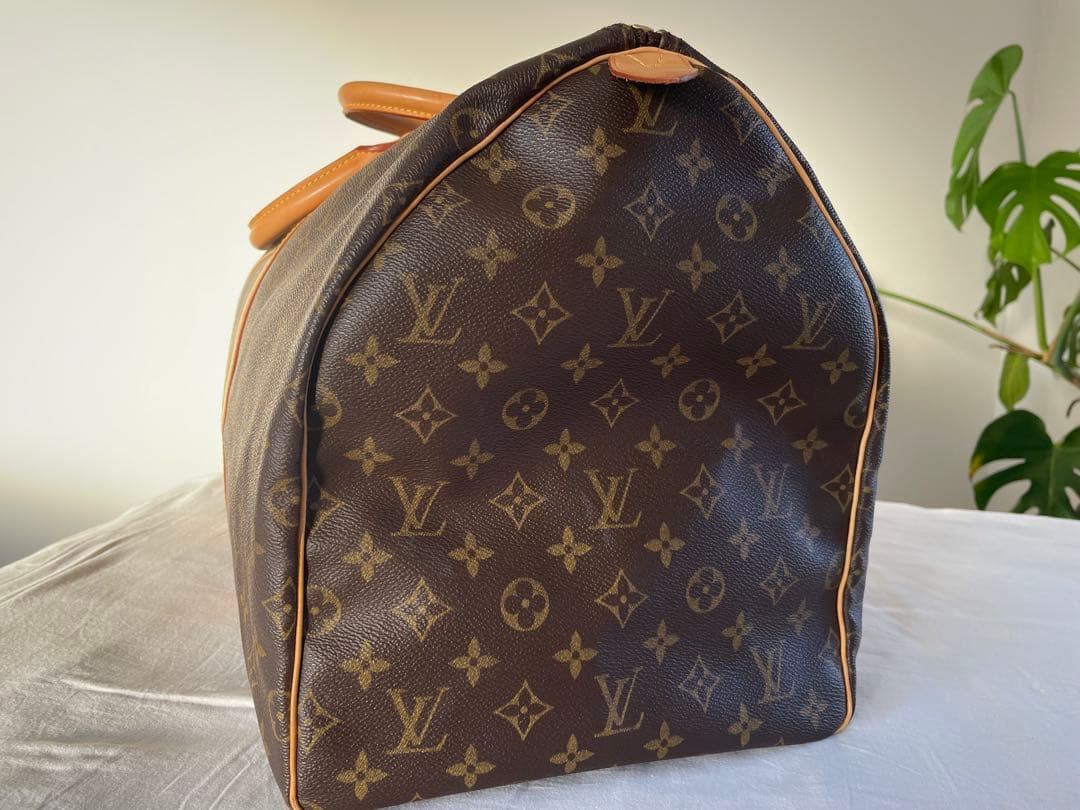 Louis Vuitton ボストンバッグ ブラウン　キーポール