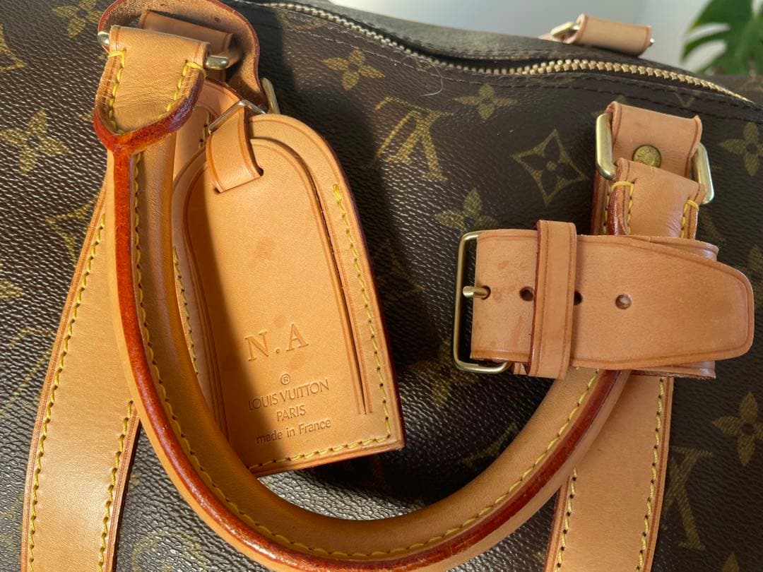 Louis Vuitton ボストンバッグ ブラウン　キーポール