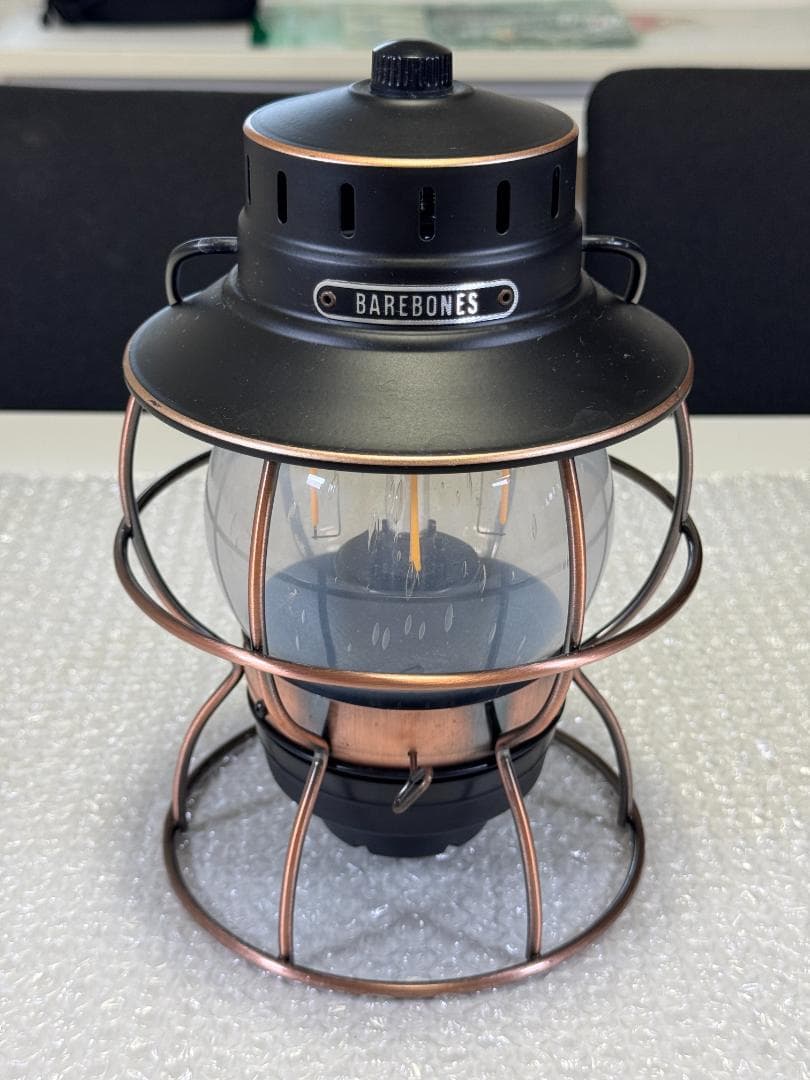 【正規品】BAREBONES レイルロード ランタン LED 収納ケース付き