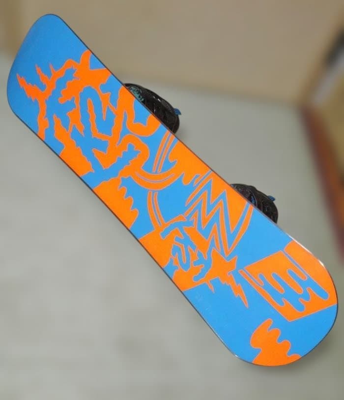 K2 MINI TURBO 90 　キッズ用　スノーボード 3点セット