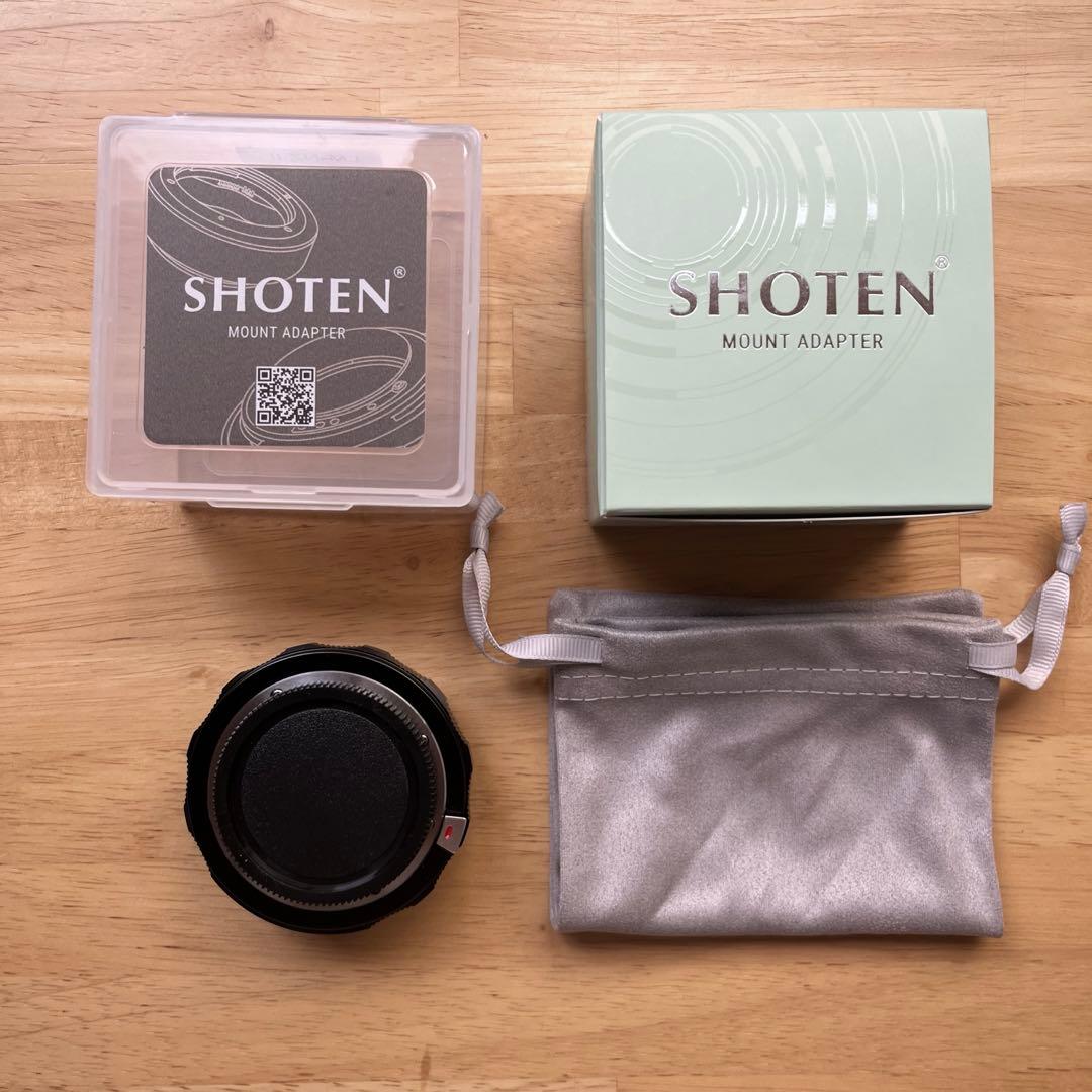 マウントアダプター付きNOKTON classic 35mm F1.4 SC