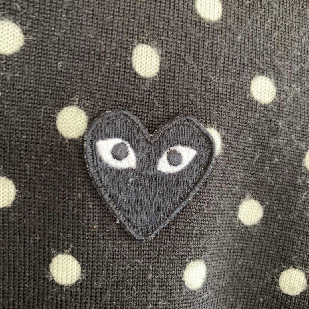 コムデギャルソン　ドット　カーディガン