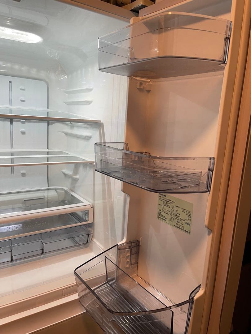 TOSHIBA 東芝 462L  GR-T460FK 2021年製