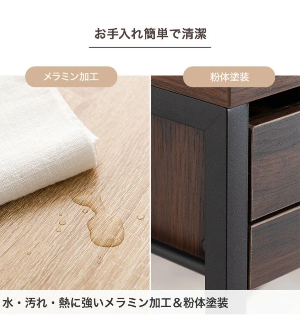 ゴミ箱上レンジラック 80cm幅 ホワイト