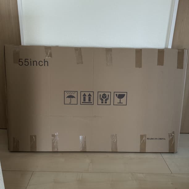 液晶テレビ保護パネル 55インチ テレビカバー アクリル製 液晶TVプロテクター