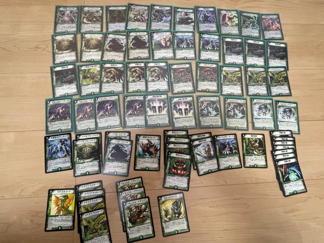 【引退品】デュエルマスターズ旧枠初期SRVR、デッキ、汎用カード