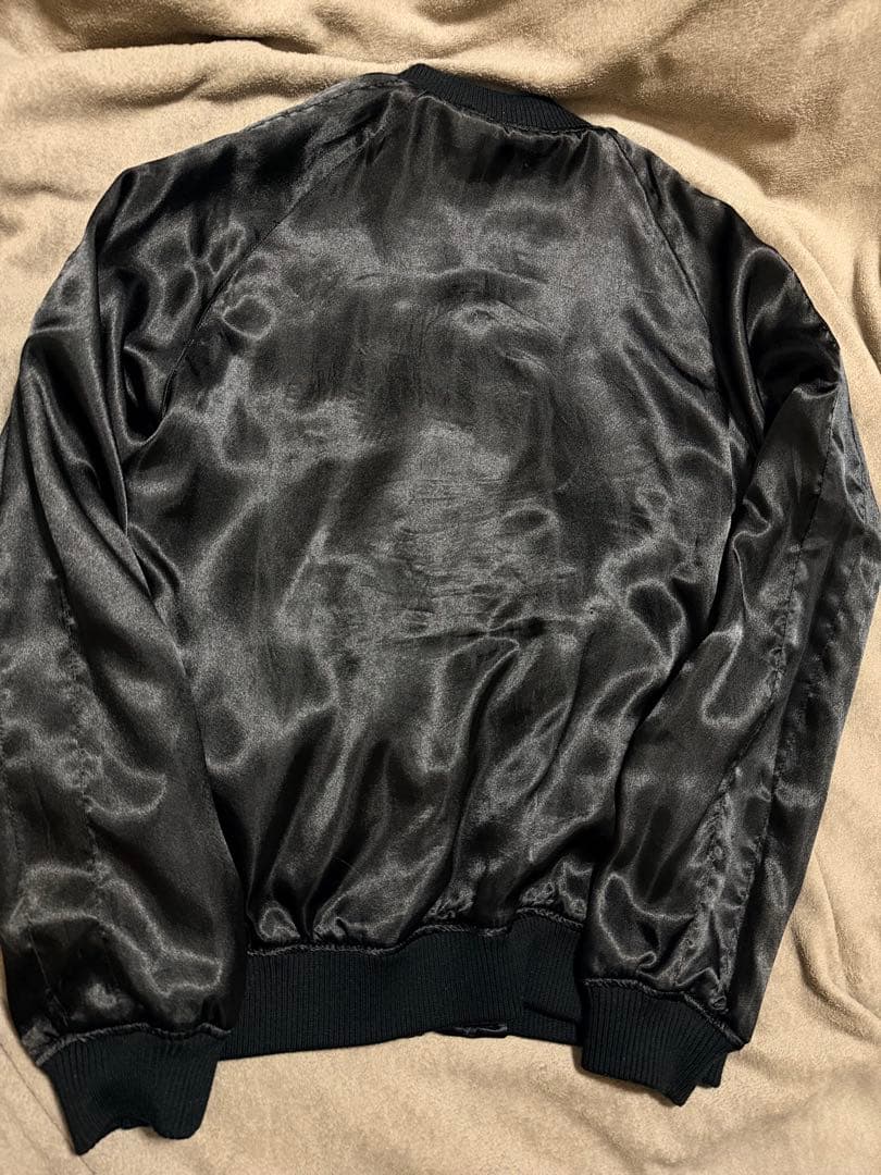 ２面用 AVIREX USA 蛇 日本 スカジャン レーヨン vintage