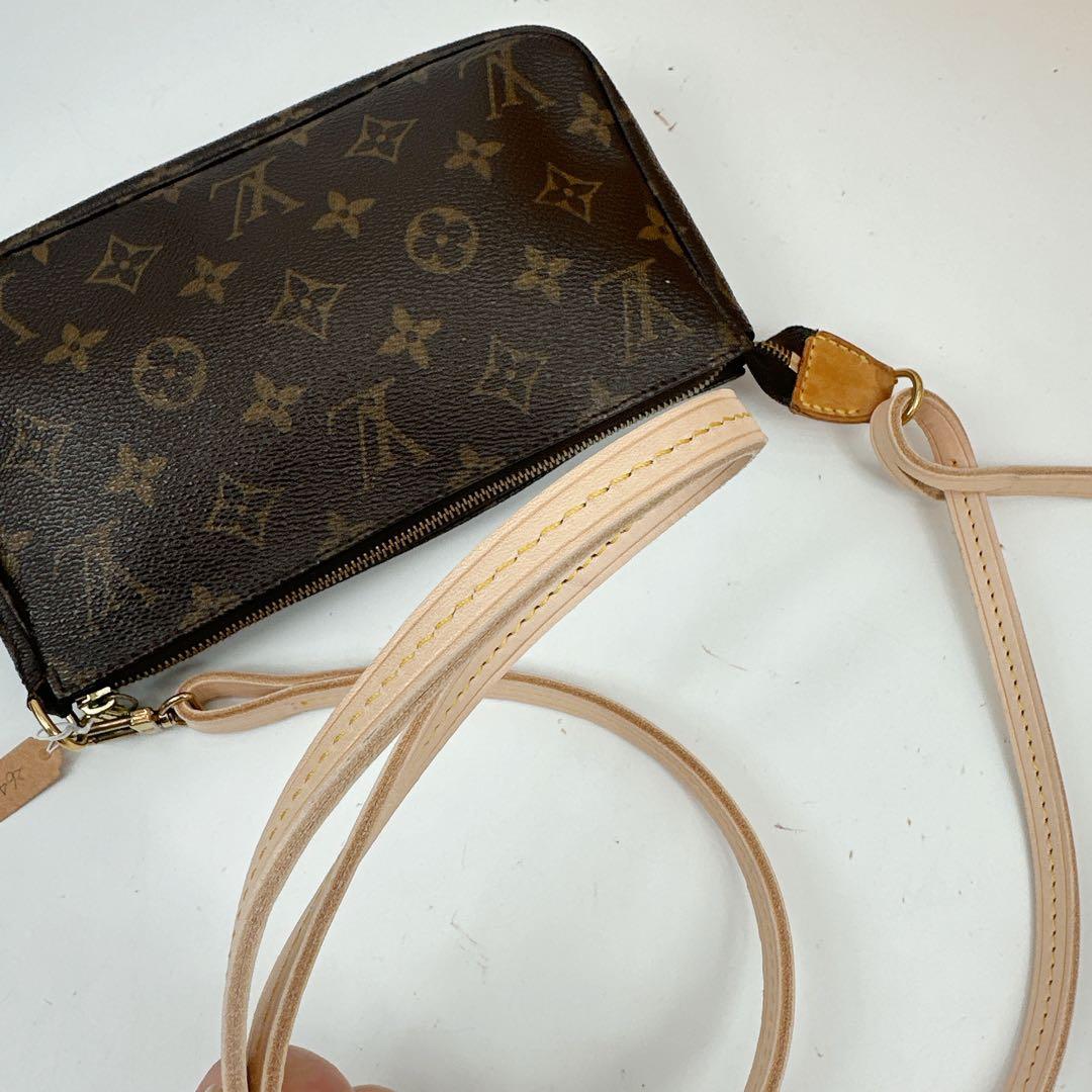 ルイヴィトン　モノグラム　ポシェットアクセソワール　ロングストラップ　2way