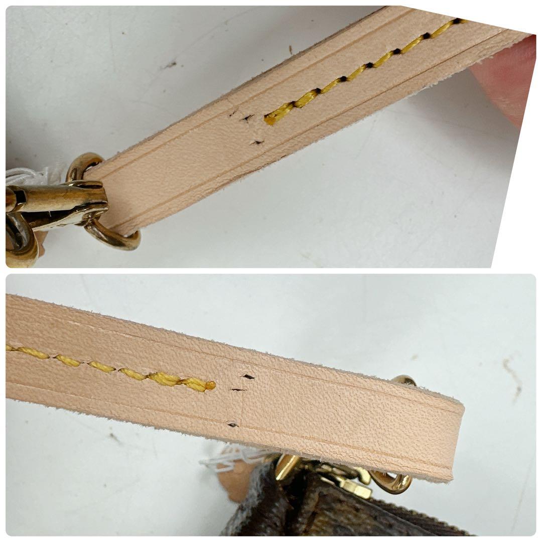 ルイヴィトン　モノグラム　ポシェットアクセソワール　ロングストラップ　2way