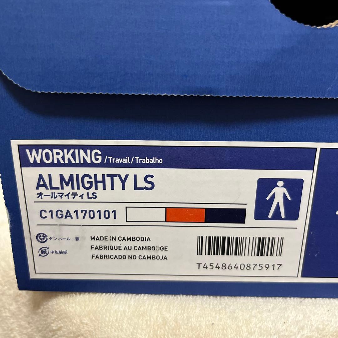 Mizuno 安全靴 予備インソール付き 新品 26cm