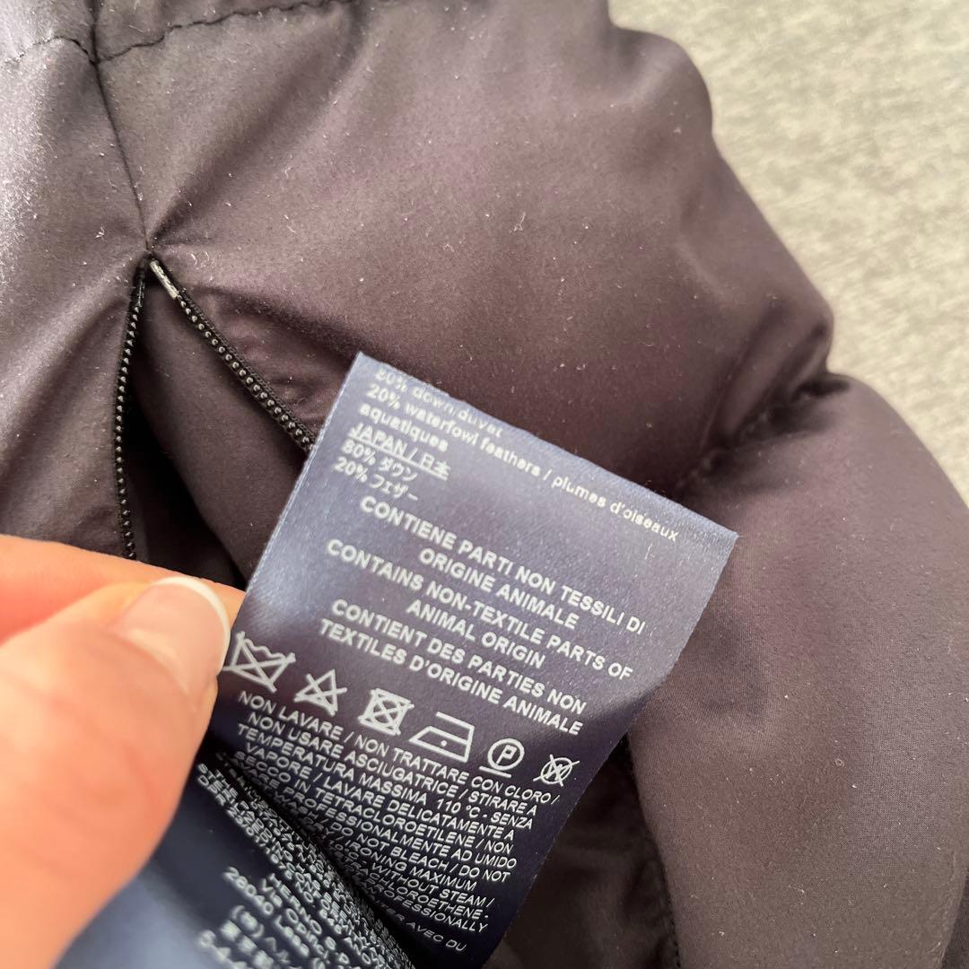 Herno ヘルノ　ダウンジャケット　ロング丈　38 ブラック　ミラノ直営店