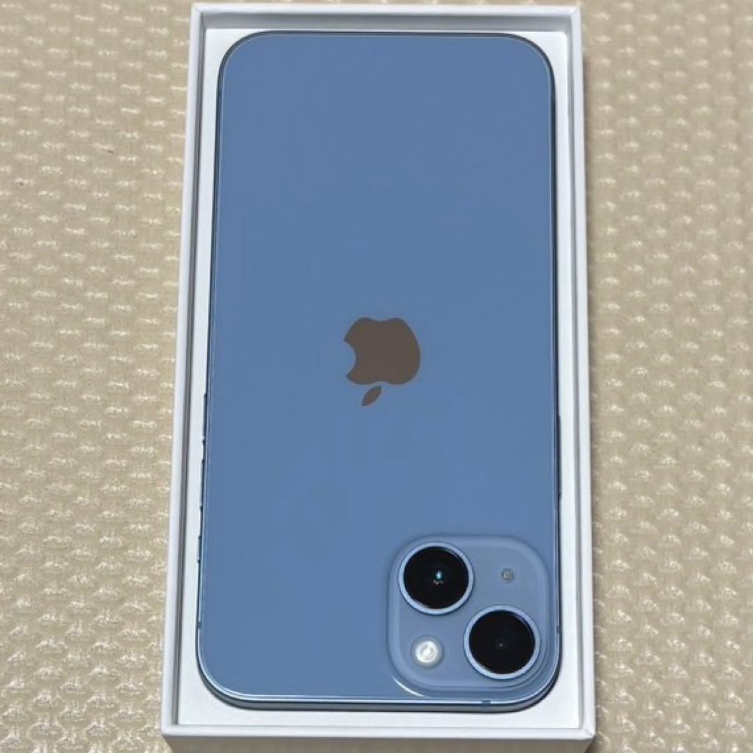 ほぼ新品バッテリー容量100% iPhone14 128GB SIMフリー 本体
