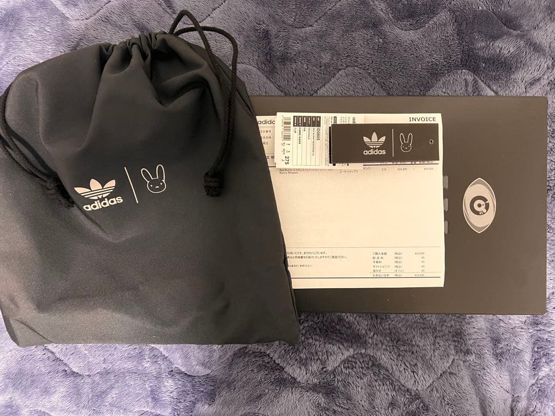 adidas Bad Bunny スニーカー ブラック