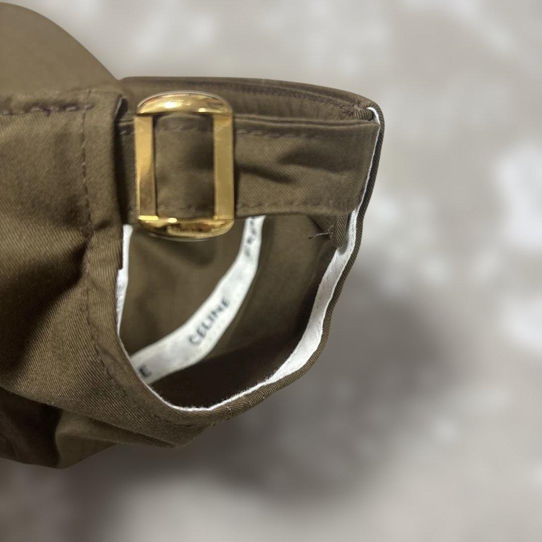 LEO　CELINE セリーヌ ロゴ キャップ　Mサイズ