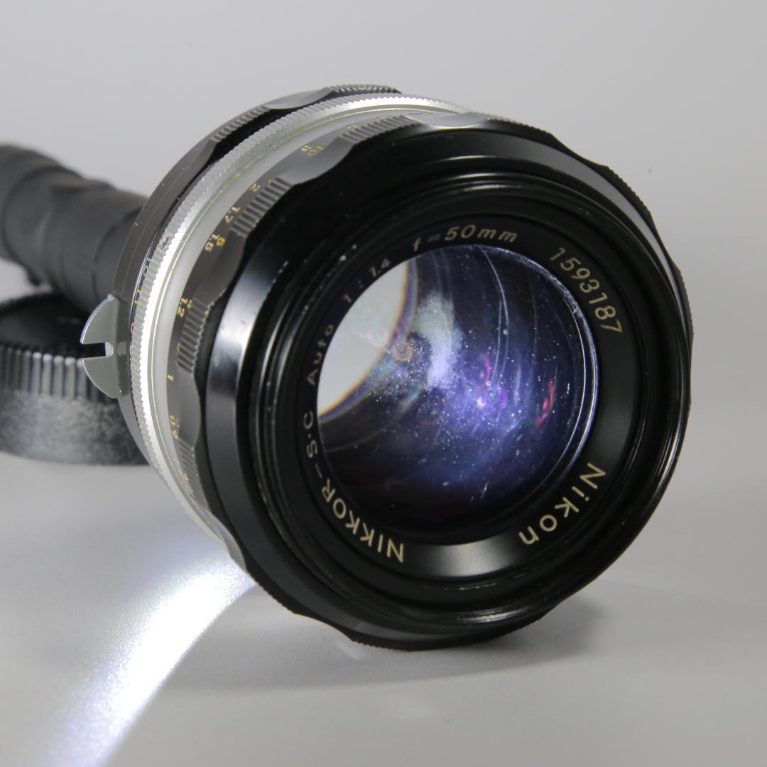 ☆完全動作☆ニコンF2 フォトミック 50 F1.4 ブラック＃167