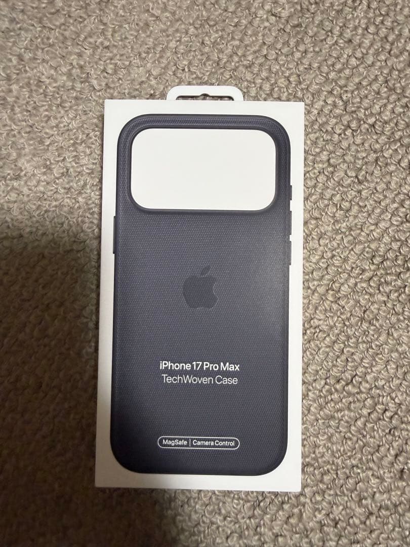 iPhone17 pro max テックウーブンケース　ブラック