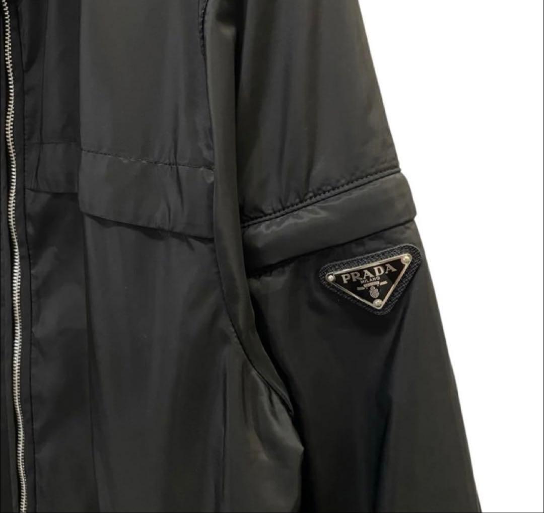 PRADA 三角プレート トライアングルプレート ナイロン トラックジャケット