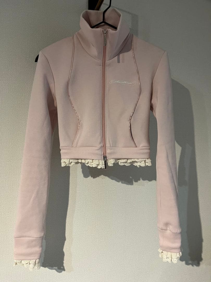 トップス theredthread S track jersey jacket lace