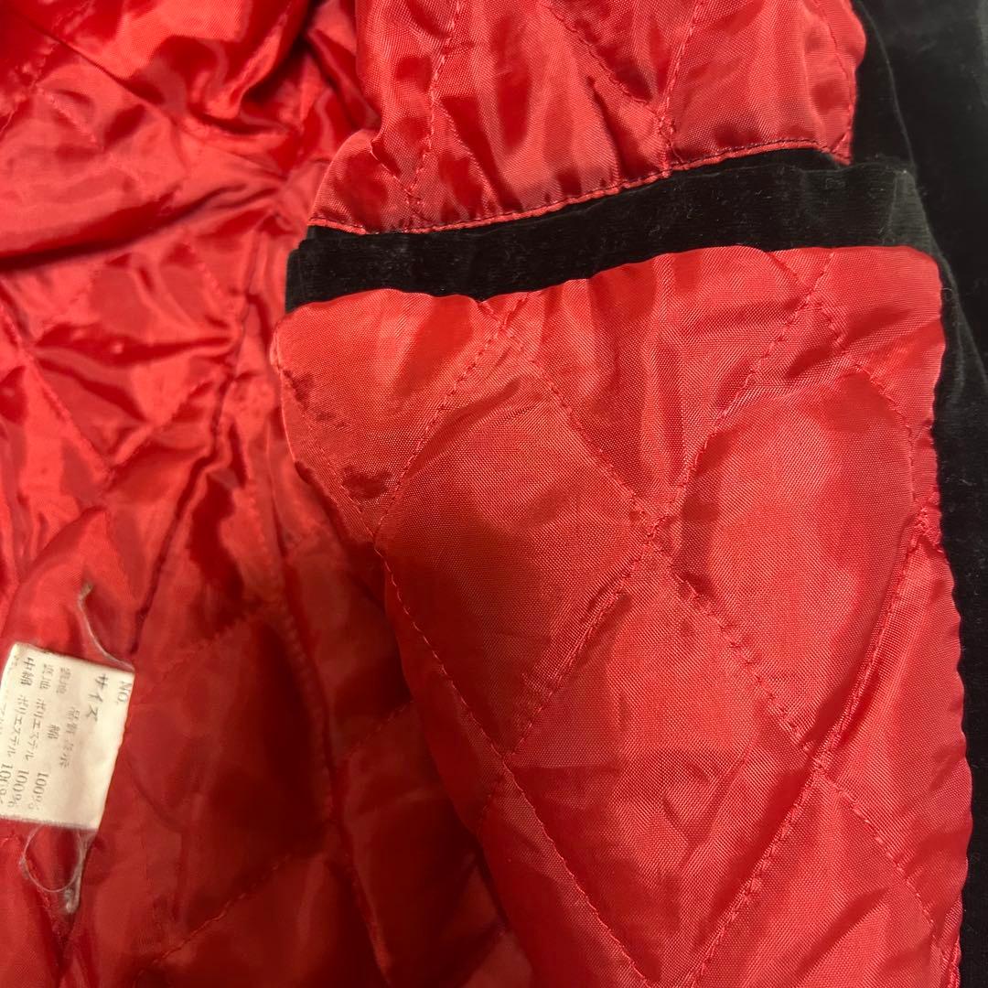 風神雷神　黒 スカジャン　龍 横須賀 日本製　hoshihime