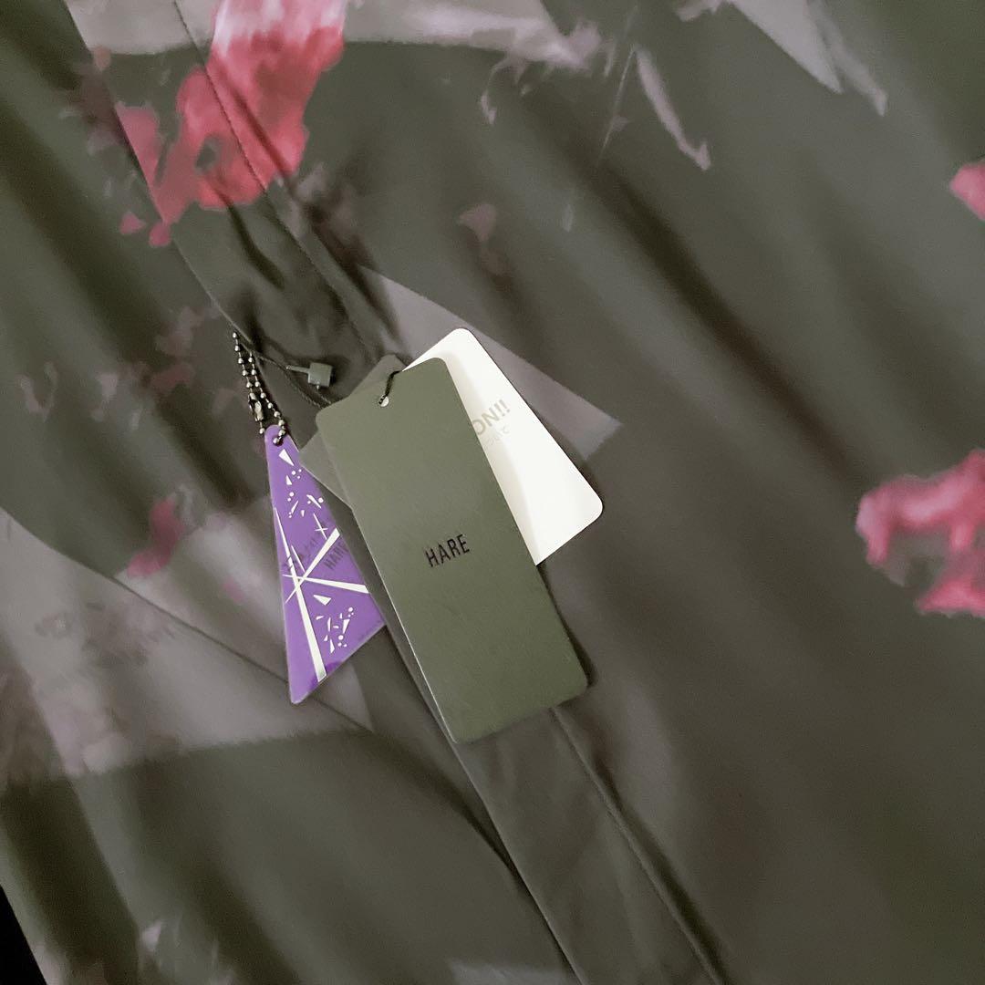 プロジェクトセカイ ZOZOTOWN ノーバディーフラワープリントシャツHARE