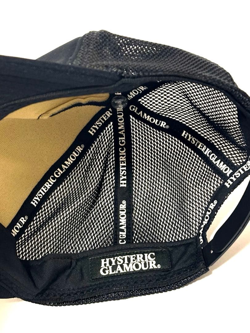 極美品　HYSTERIC GLAMOUR FEEL GOOD メッシュキャップ