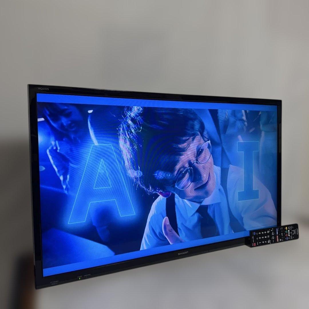 美品 SHARP 2019年製 32V型 AQUOS LED液晶テレビ 外付対応