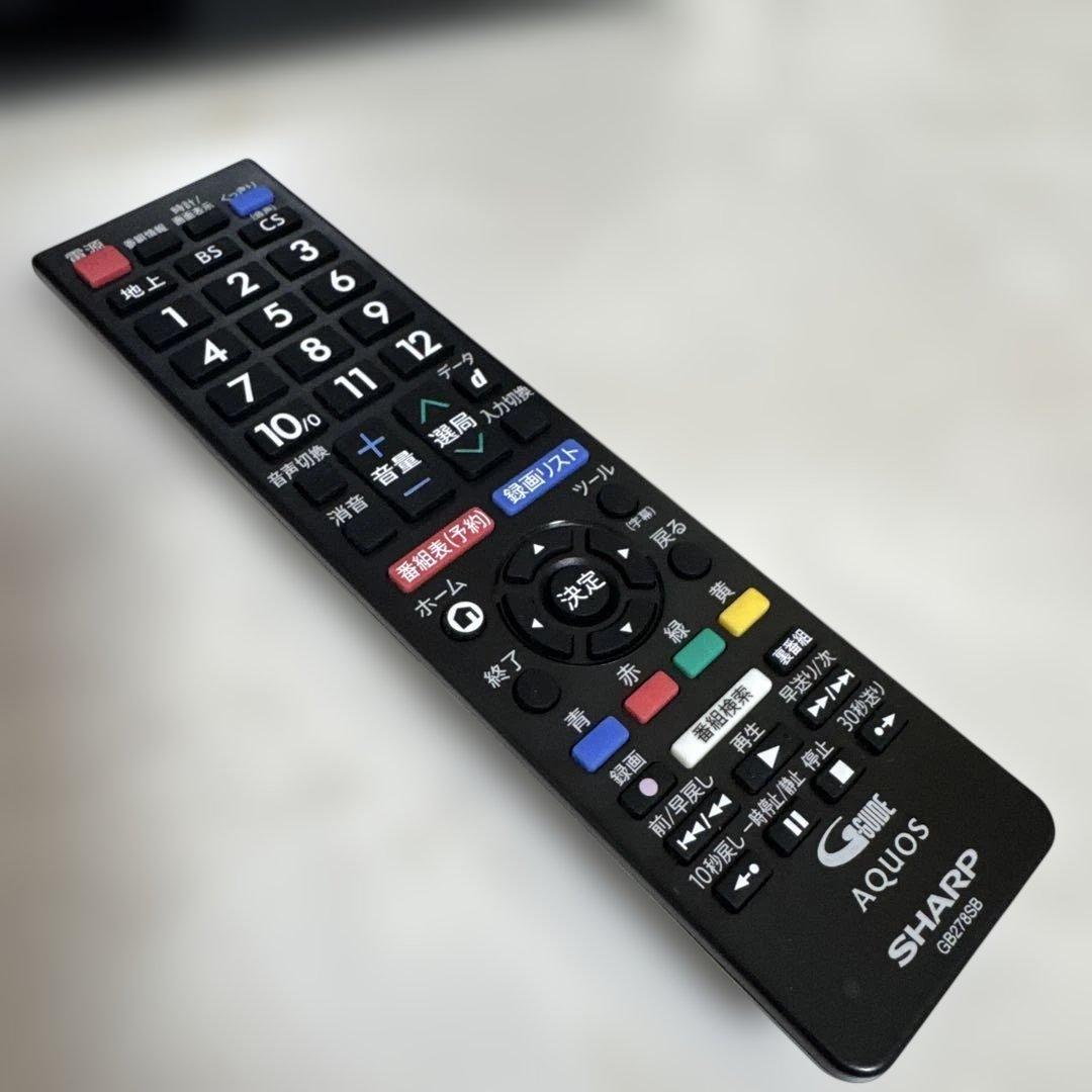 美品 SHARP 2019年製 32V型 AQUOS LED液晶テレビ 外付対応