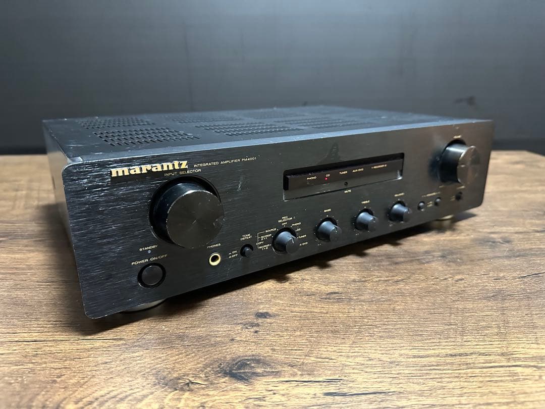 Marantz PM4001B プリメインアンプ マランツ 説明書　新品リモコン