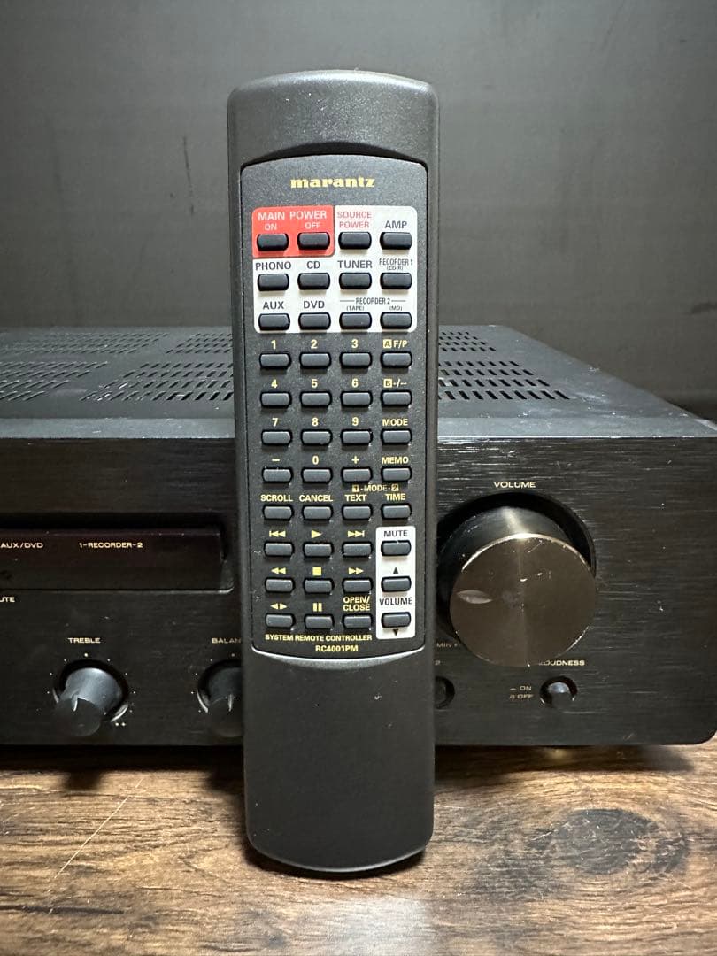 Marantz PM4001B プリメインアンプ マランツ 説明書　新品リモコン