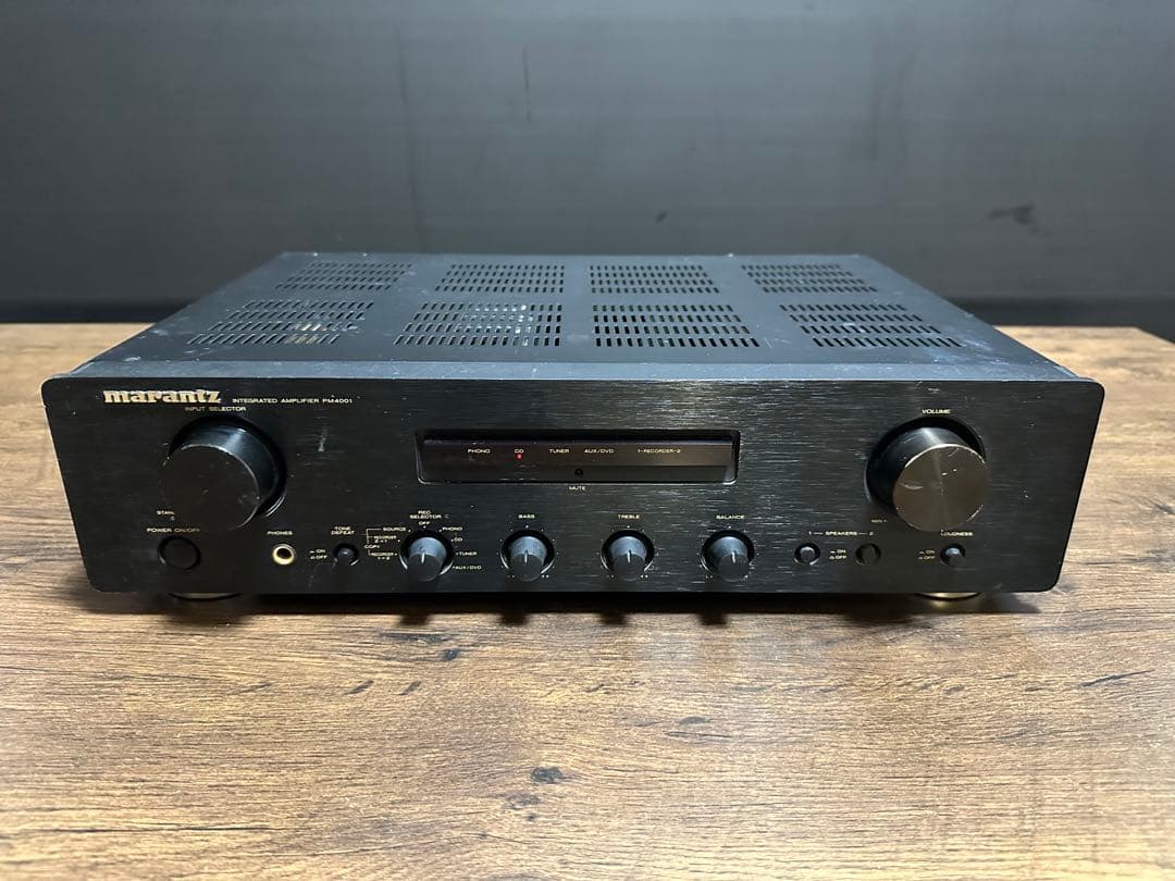 Marantz PM4001B プリメインアンプ マランツ 説明書　新品リモコン