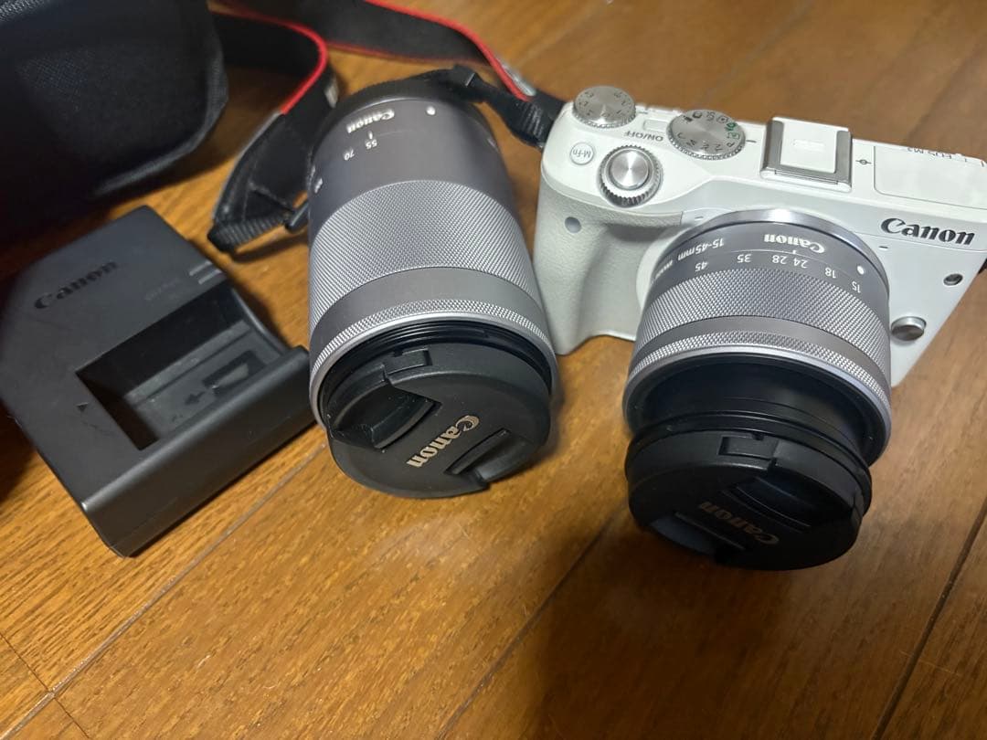 Canon EOSM3 2本レンズ付き　東京オリンピックケース付き