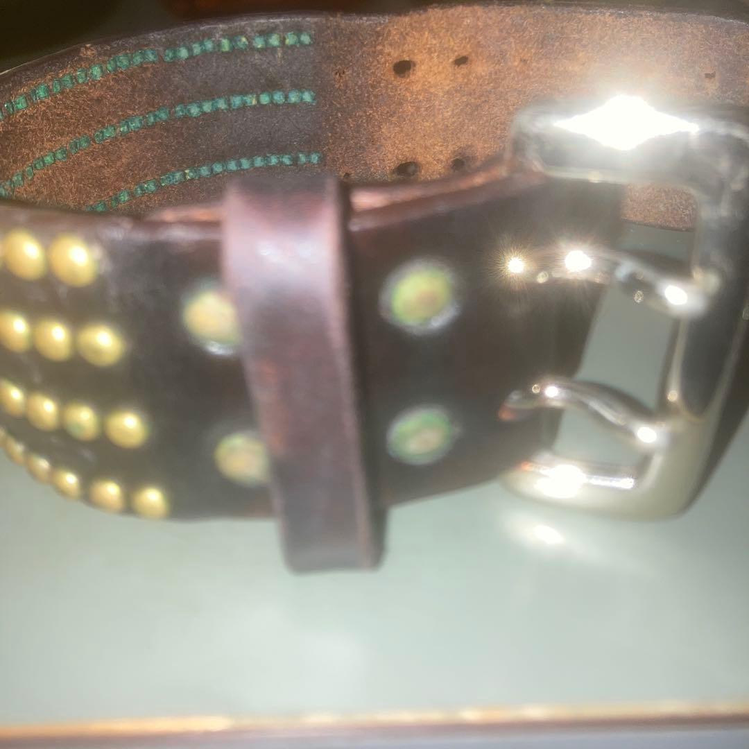 レザー スタッズ ブレスレット