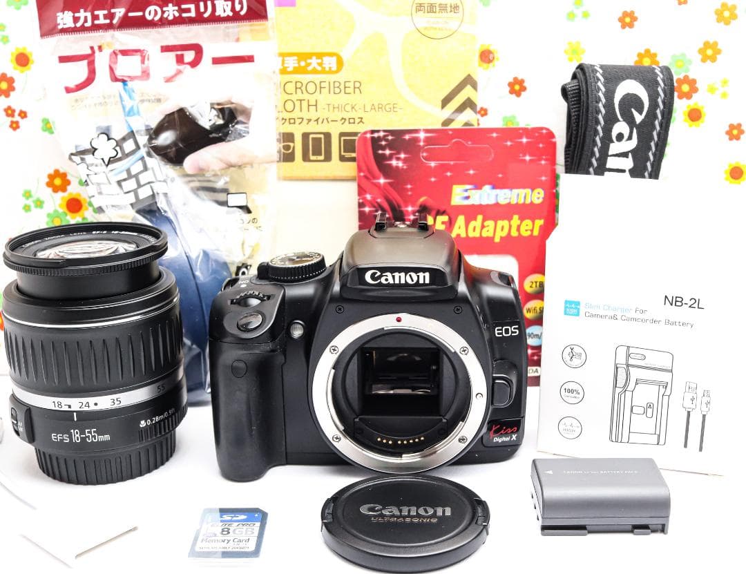 Canon Kiss X ☆スマホに送れる！☆初心者おススメ☆届いてすぐ使える