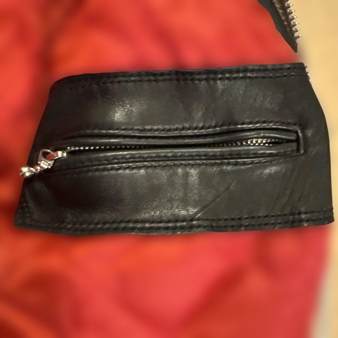 ナノユニバース ライダースジャケット