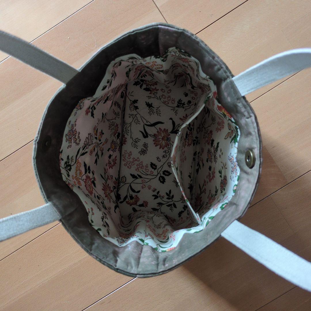 サクラのハワイアンキルトバッグ　ハンドメイド