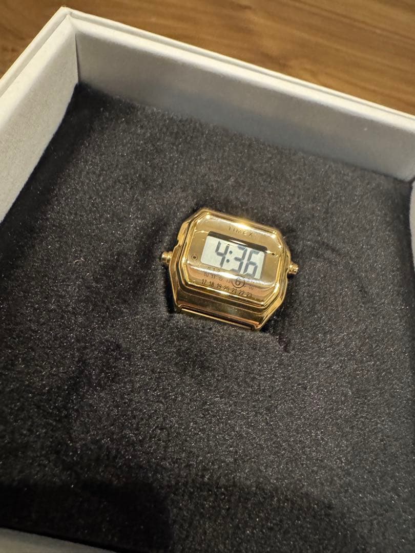 Timex×mm6 コラボ ウォッチリング ゴールド S/M T80