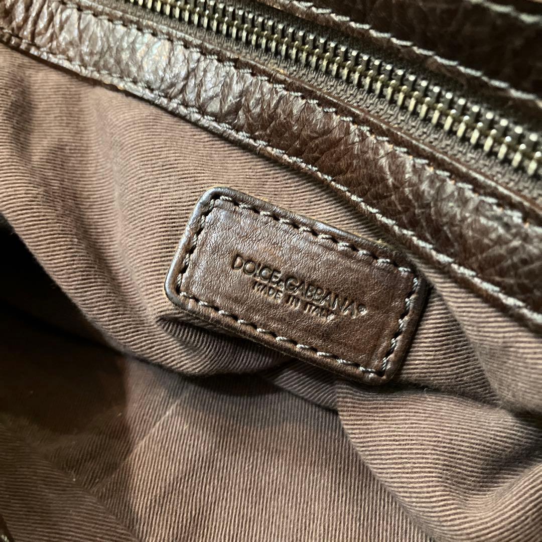 DOLCE & GABBANA メッセンジャーバッグ ブラウン