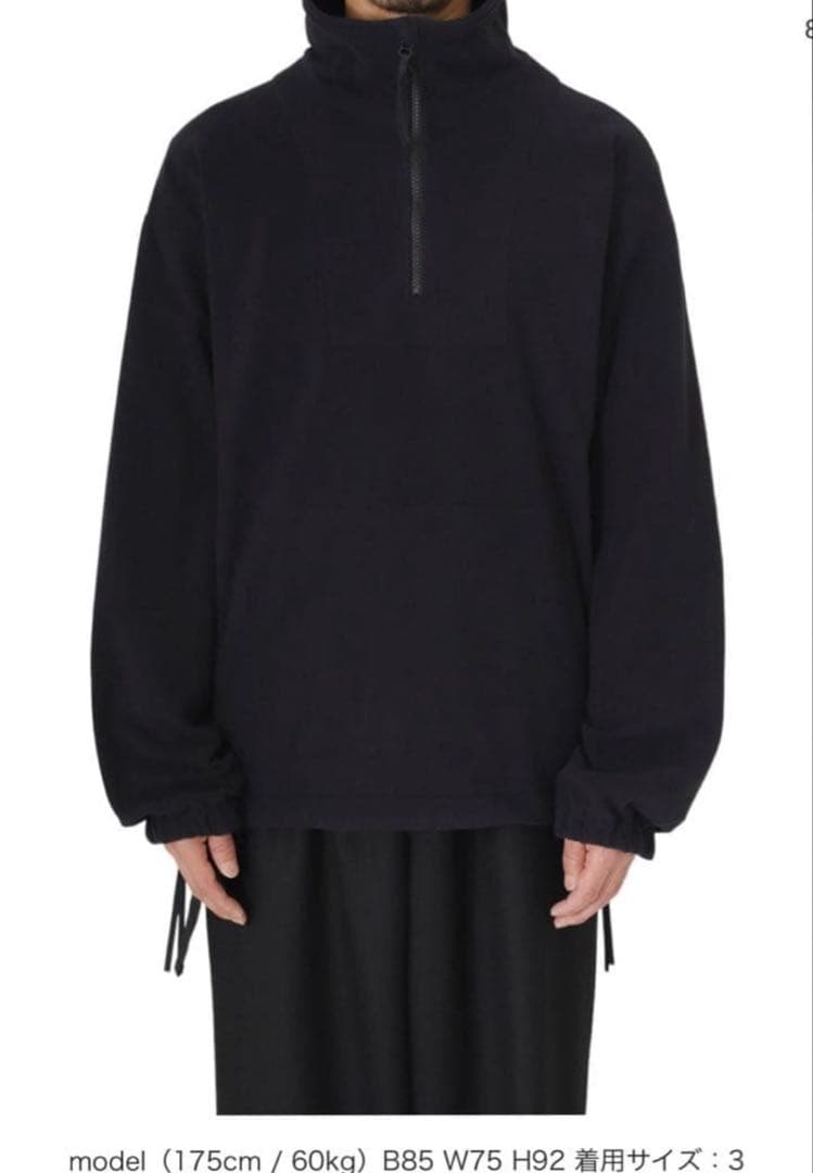 トップス YOKE polartec fleece hiphneck pullover
