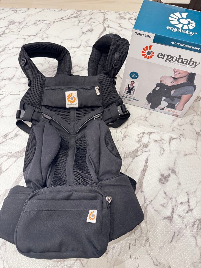 ［最上級モデル］エルゴ 抱っこ紐 オムニ ブリーズ 新生児 前向き可