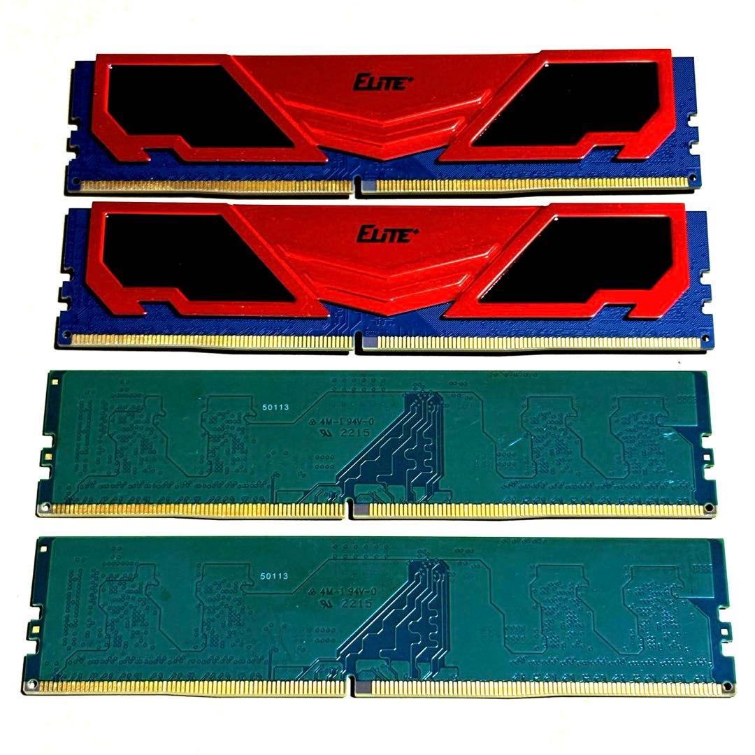 【即日発送可】ELITE SanMax DDR4 3200 8GB×4 32GB
