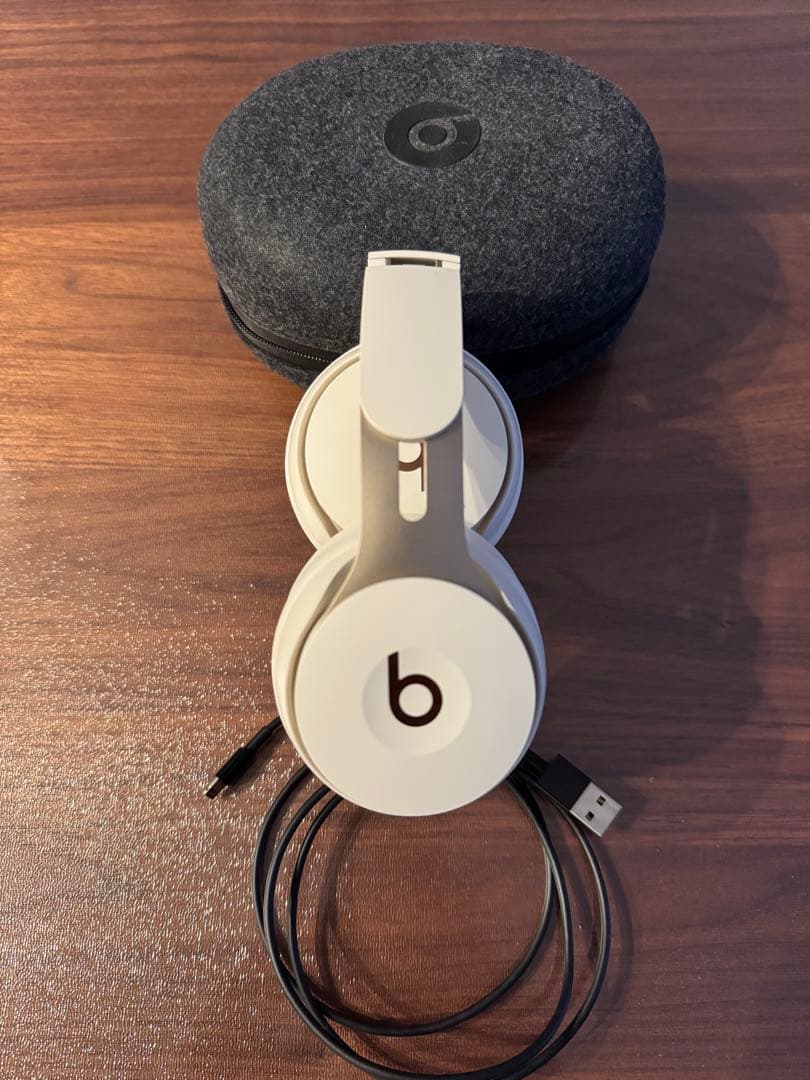 Beats Solo Pro ワイヤレスヘッドホン A1881 アイボリー
