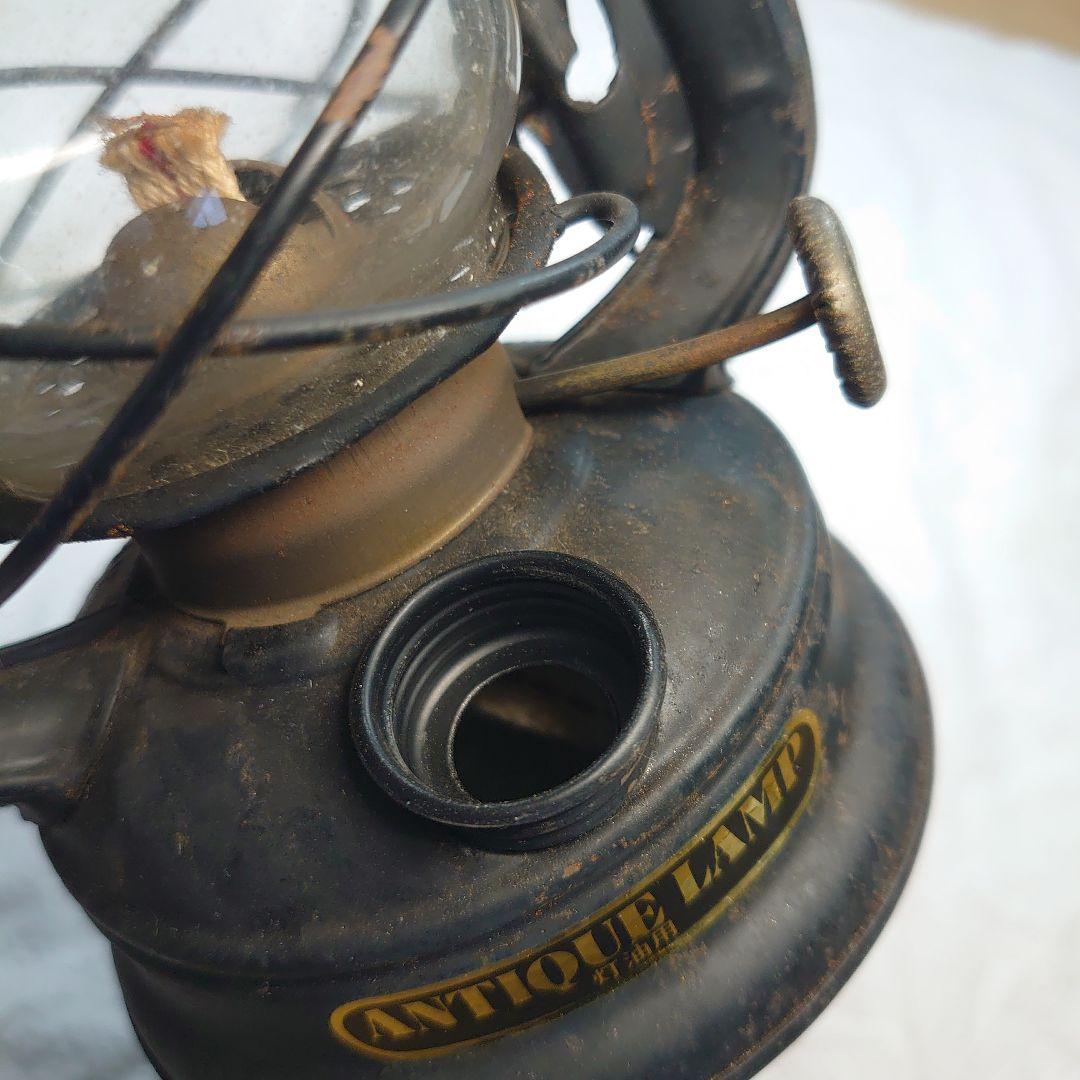 昭和レトロ　別所ランプ　ウィングドウィールハリケーンランタン　日本製