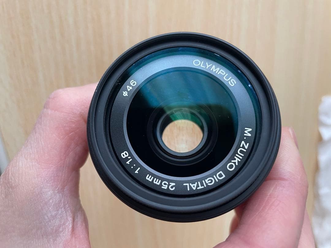 M.ZUIKO DIGITAL 25mm F1.8 ブラック 単焦点レンズ