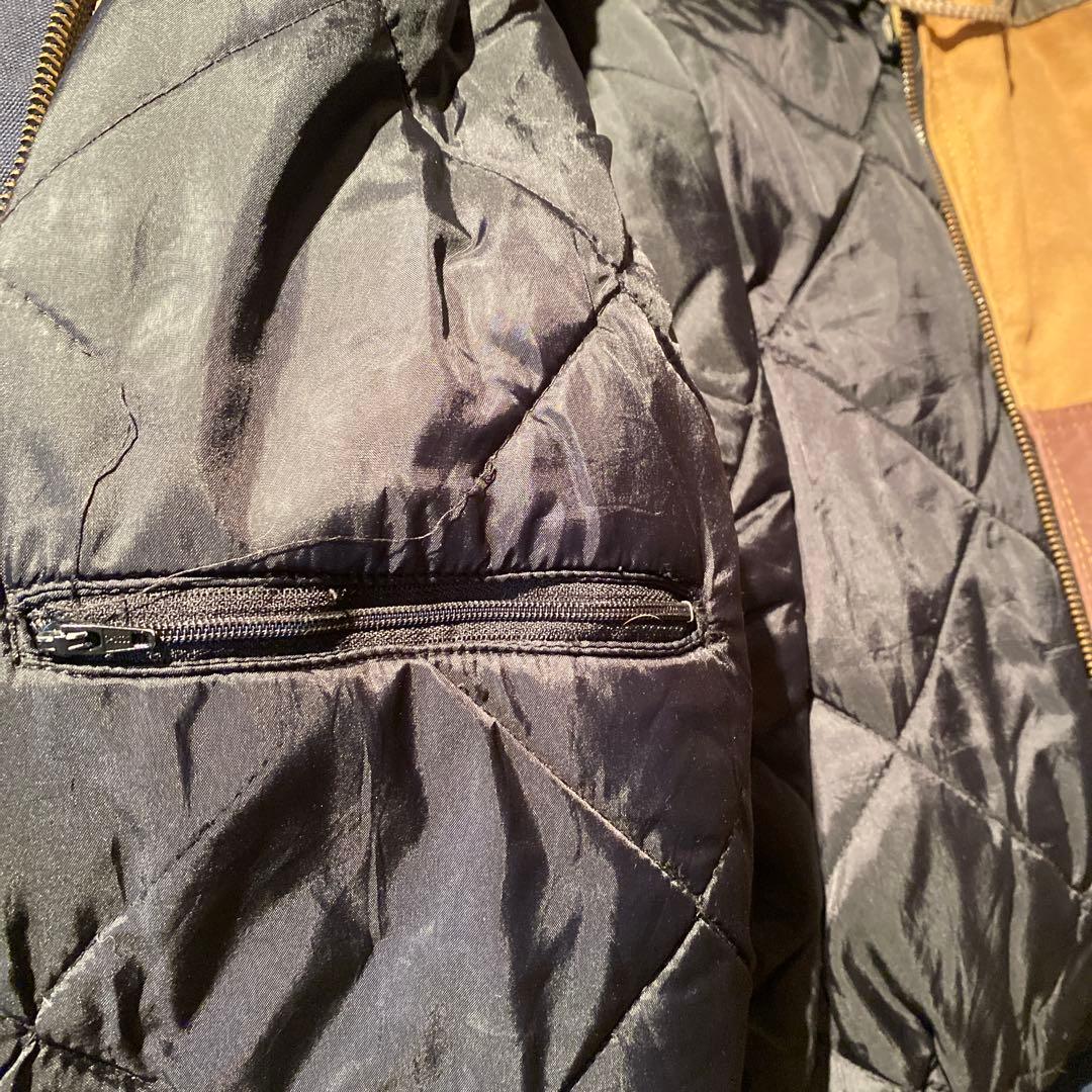 clowyycarhartt zip upキルティングパーカー