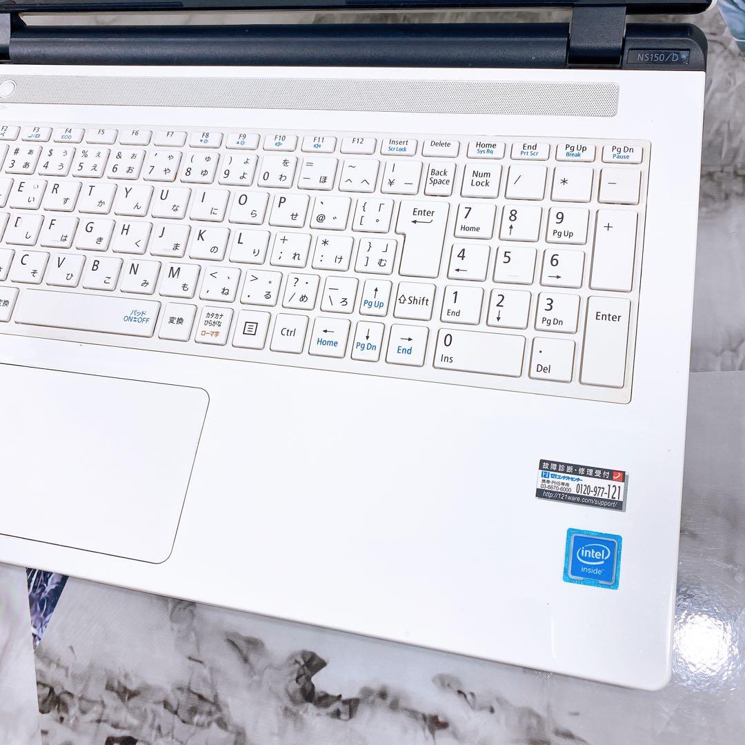 超大容量HDD1TB✨人気の薄型ノートパソコン✨カメラ付き✨オフィス✨win11