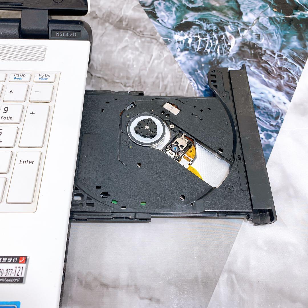 超大容量HDD1TB✨人気の薄型ノートパソコン✨カメラ付き✨オフィス✨win11