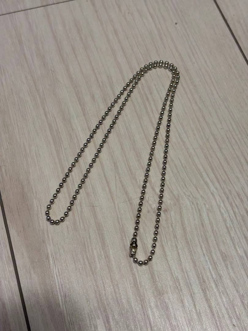 クロムハーツ ボールチェーン 約50センチ　Chrome Hearts