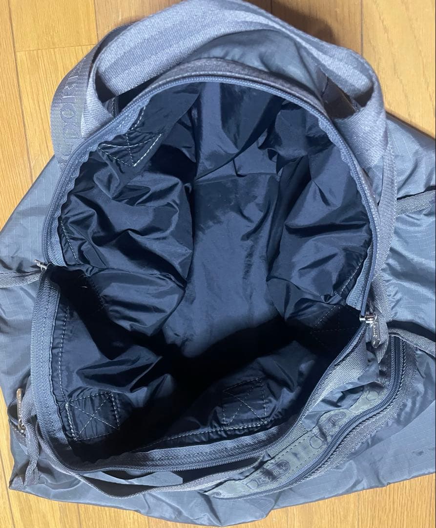 レスポートサック LESPORTSAC ラージ　ボストンバッグ　グレー