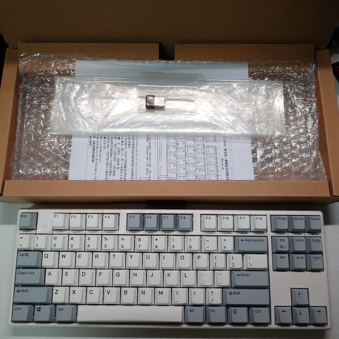 NIZ（宁芝）X87EC 静電容量無接点キーボード／三モード対応／美品