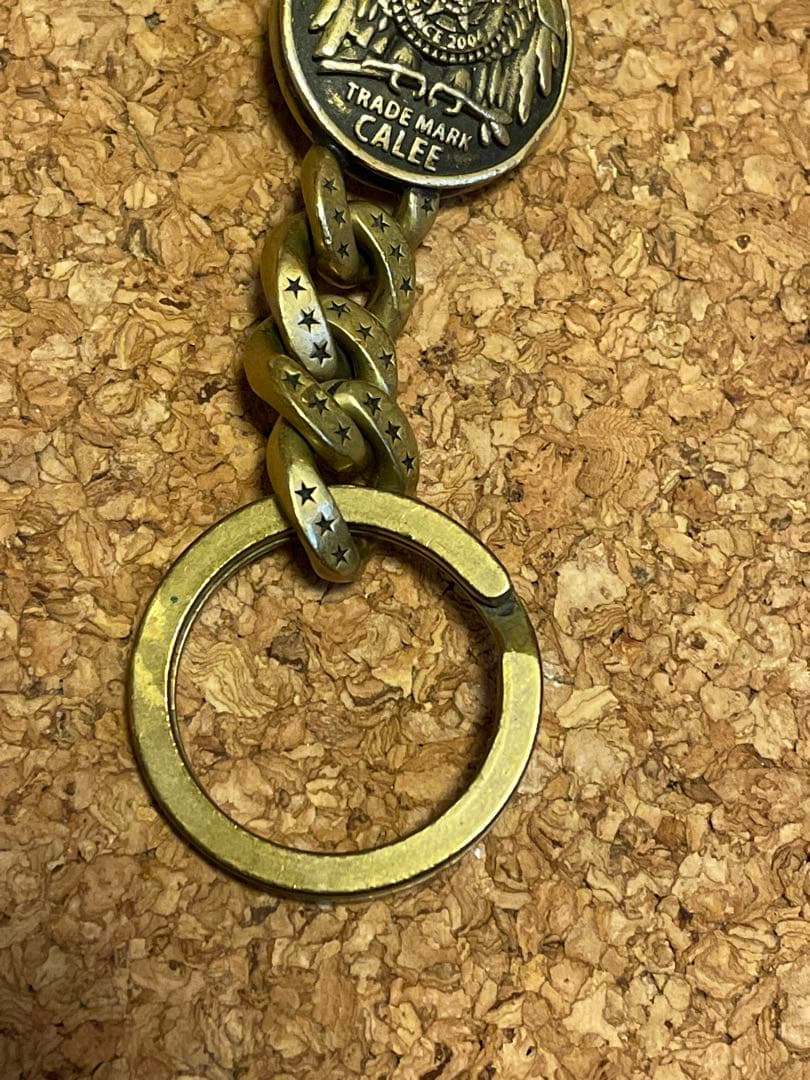 ◆感謝価格◆希少品◆CALEE◆キャリー◆真鍮コンチョキーリング◆